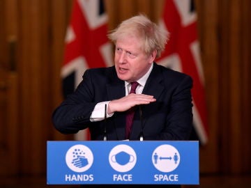 El primer ministro británico, Boris Johnson