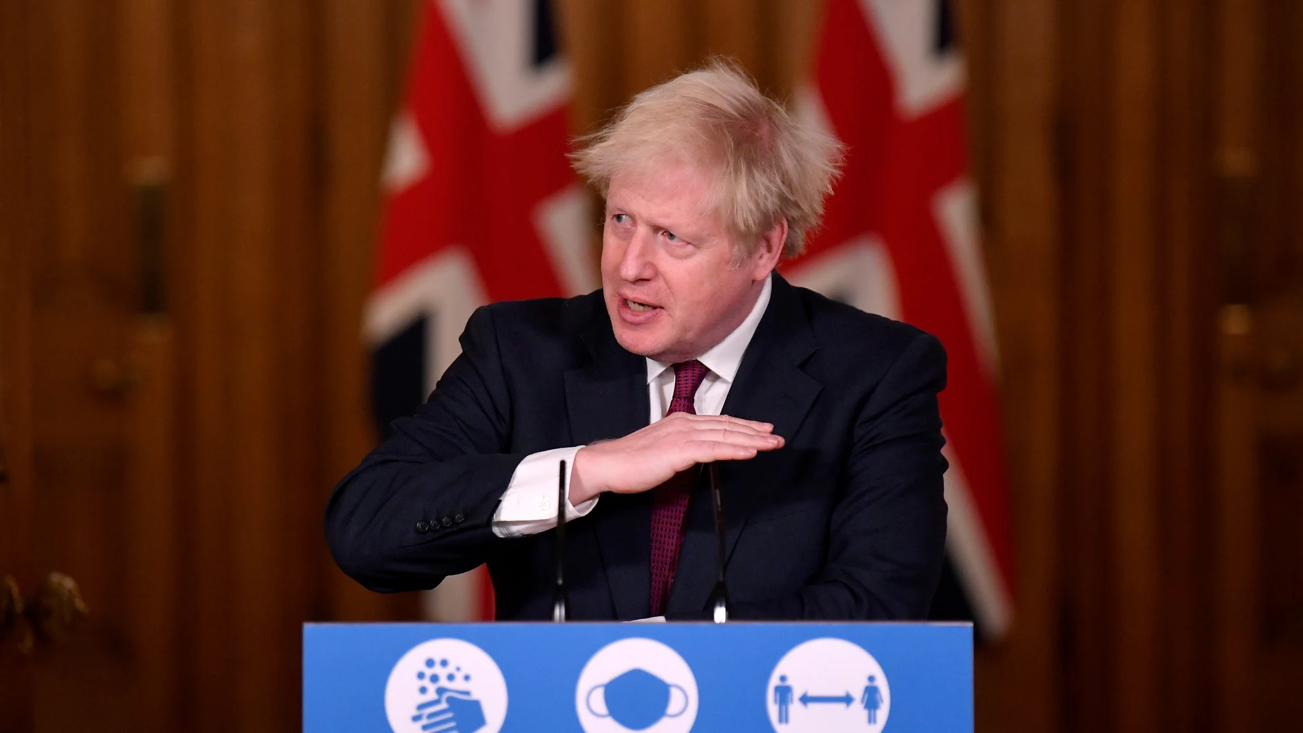 El primer ministro británico, Boris Johnson El primer ministro británico, Boris Johnson