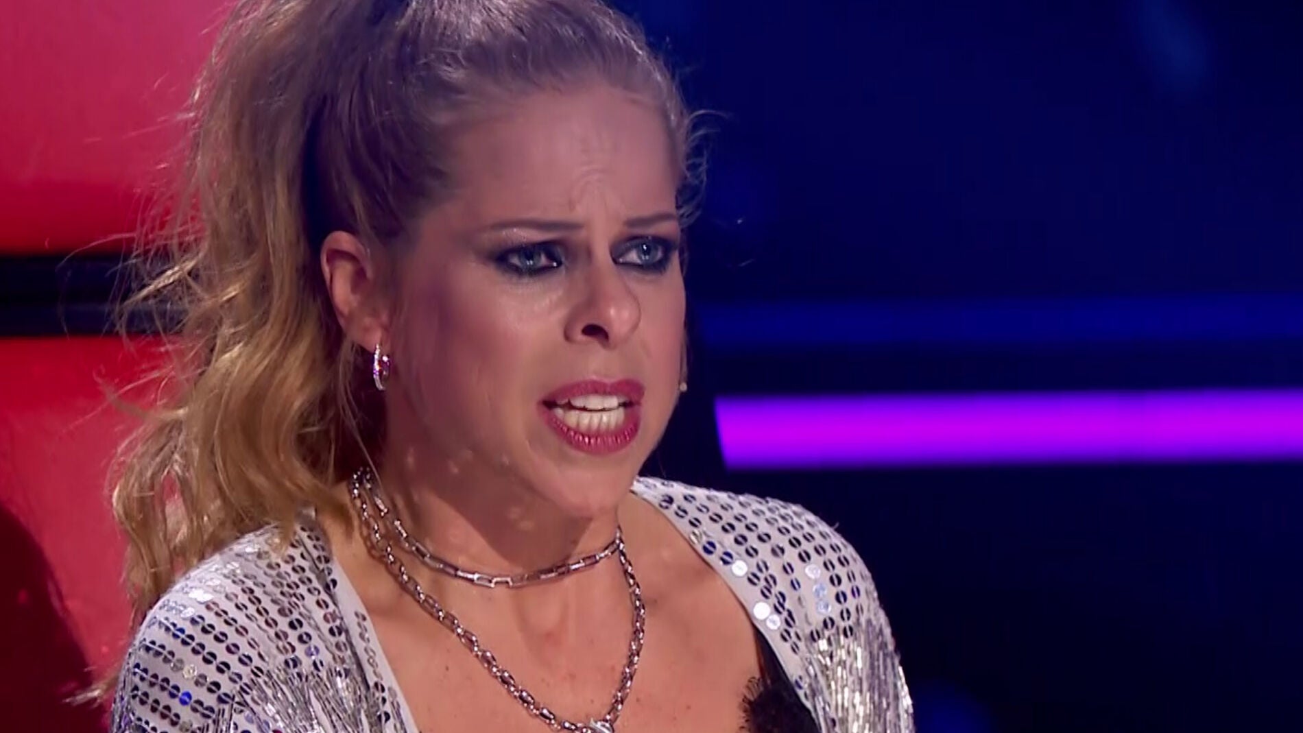 Pastora Soler se rompe ante la actuaci&oacute;n de Juana Zamora en 'La Voz Senior'