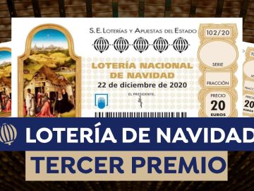 Cuánto es el tercer premio de la Lotería de Navidad 2020