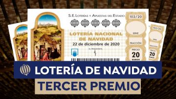 Cuánto es el tercer premio de la Lotería de Navidad 2020
