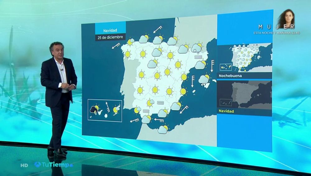 La previsión del tiempo hoy: Jornada de lluvias generalizadas que tenderán a remitir, excepto en Galicia donde serán más fuertes