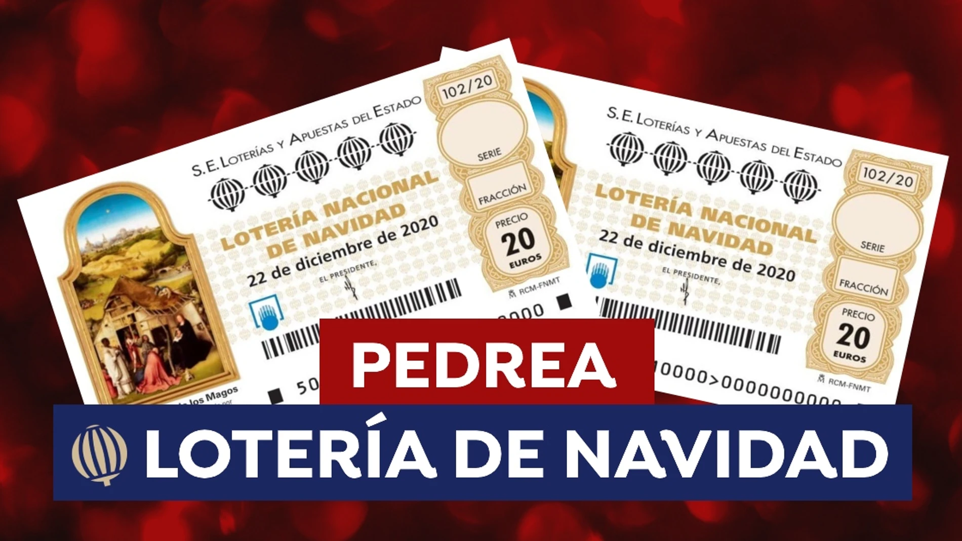 Pedrea Lotería de Navidad 2020: Comprobar número Pedrea Lotería de Navidad 2020: Comprobar número