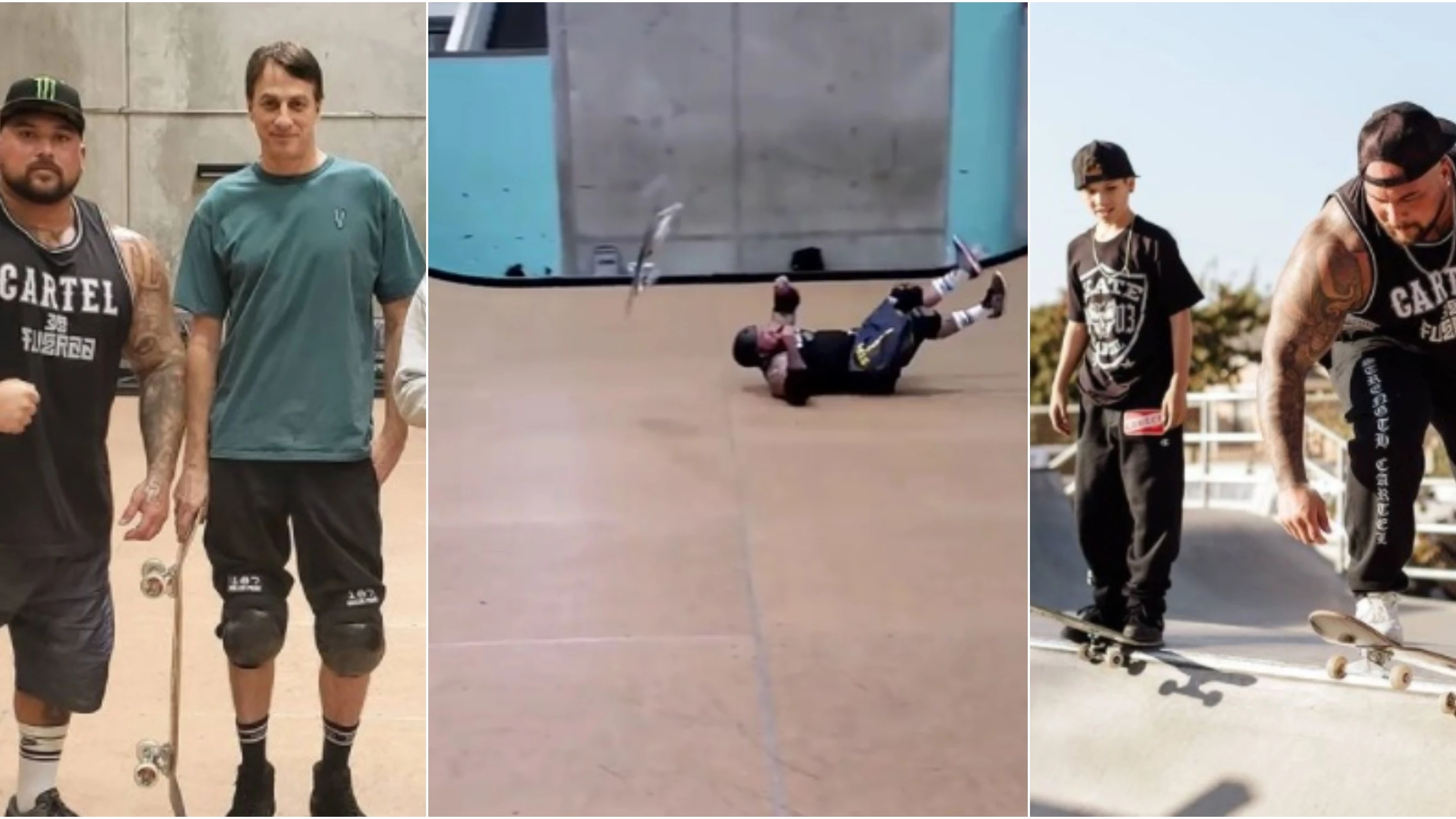 Big Boy, el culturista que está aprendiendo a hacer skate Big Boy, el culturista que está aprendiendo a hacer skate