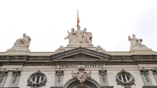 Vista exterior del Tribunal Supremo