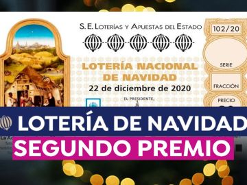 Cuánto dinero toca en el segundo premio de la Lotería de Navidad 2020