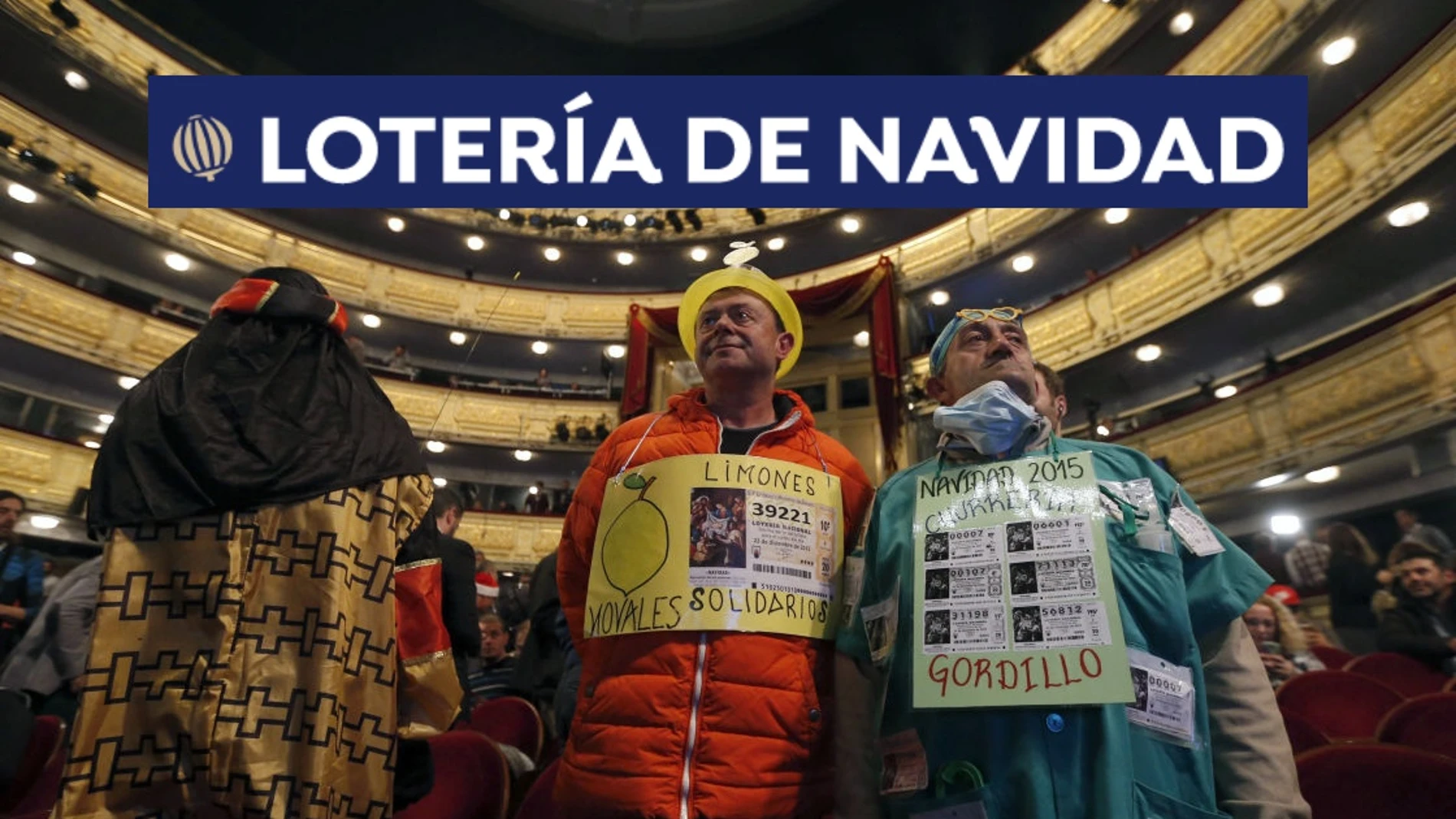 Lotería de Navidad: disfraces Lotería de Navidad: disfraces