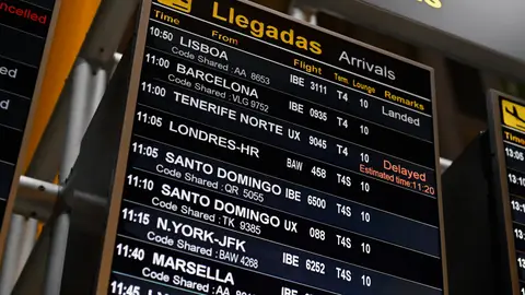 Más de 100 vuelos llegan a España procedentes de Reino Unido Preocupa la nueva cepa de coronavirus detectada en Reino Unido