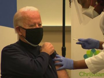 Joe Biden y su mujer reciben la vacuna contra el coronavirus 