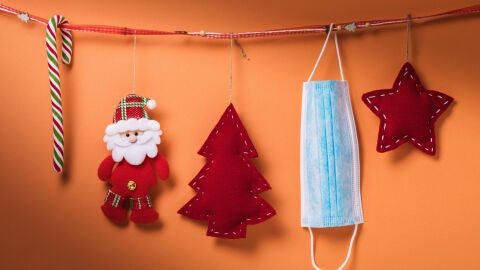 Mascarilla en Navidad