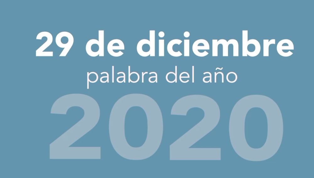 Estas son las candidatas a palabra del año 2020: coronavirus, vacuna, tiktok, 