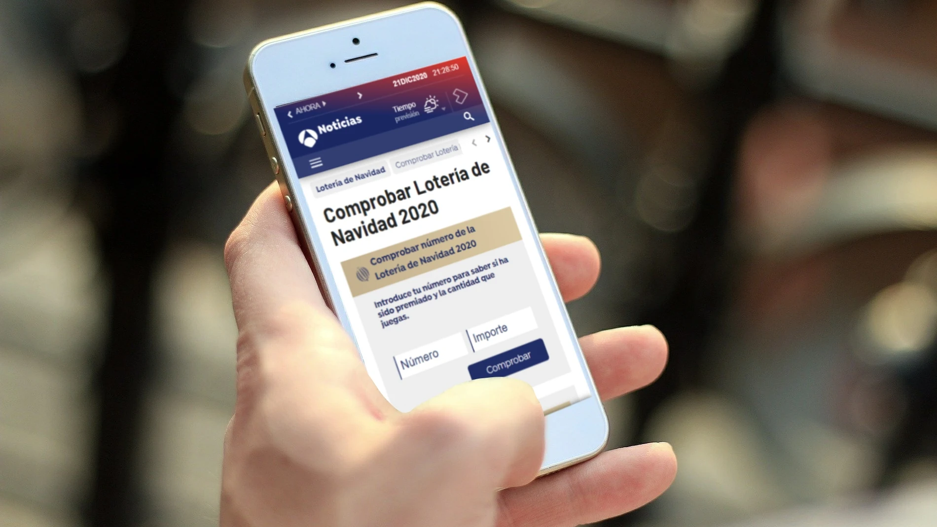 Cómo comprobar online si tu número ha sido premiado en la Lotería de Navidad 2020 Cómo comprobar online si tu número ha sido premiado en la Lotería de Navidad 2020