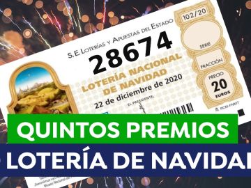 quinto premio Lotería de Navidad 2020