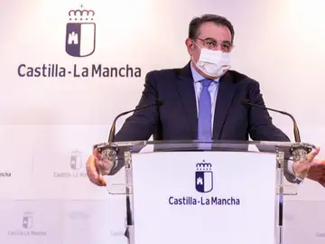 Jesús Fernández Sanz durante una rueda de prensa Jesús Fernández Sanz durante una rueda de prensa