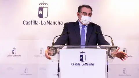 Jesús Fernández Sanz durante una rueda de prensa Jesús Fernández Sanz durante una rueda de prensa