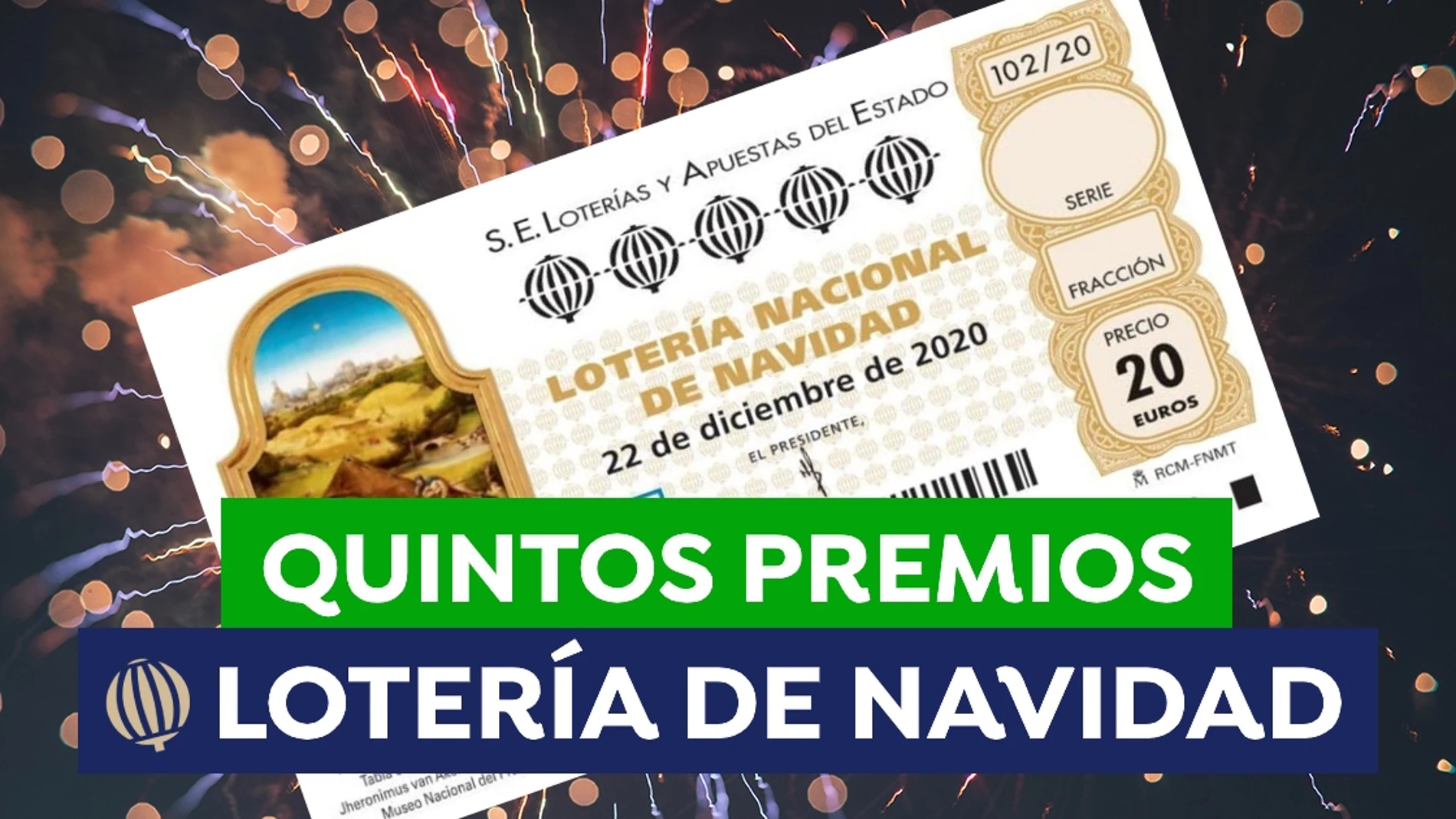 Lotería de Navidad 2020: ¿Dónde han tocado los quintos premios del sorteo de Navidad? Lotería de Navidad 2020: ¿Dónde han tocado los quintos premios del sorteo de Navidad?