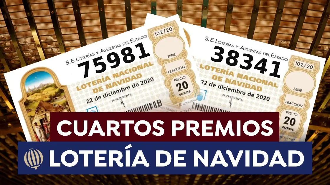 Cuartos premios de la Lotería de Navidad Cuartos premios de la Lotería de Navidad