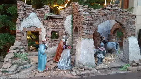 Belén gigante de Navidad en Sabadell, Barcelona