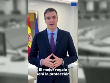 Mensaje de Pedro Sánchez 