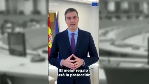 Mensaje de Pedro Sánchez Mensaje de Pedro Sánchez