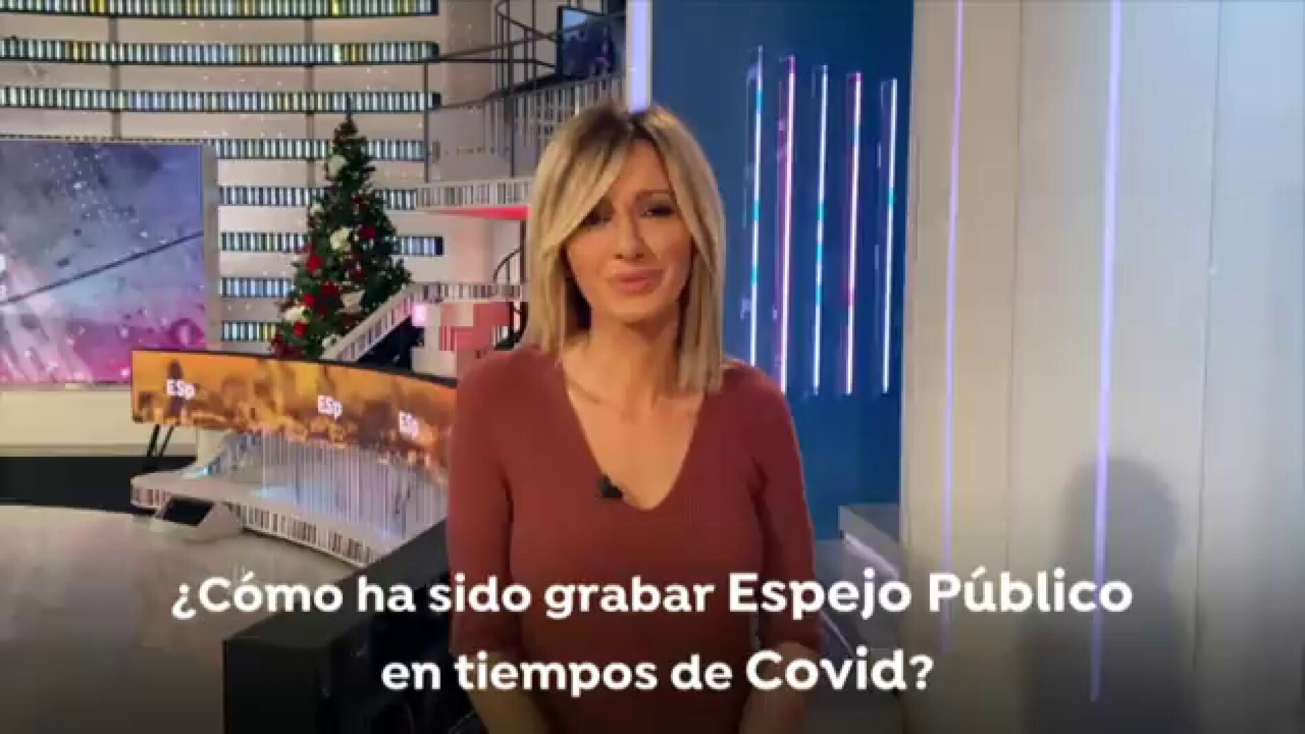 Susanna Griso hace balance de c&oacute;mo ha sido grabar Espejo P&uacute;blico en 2020 en tiempos de coronavirus