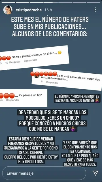 Cristina Pedroche responde a las críticas recibidas por su cuerpo HABLA ALTO Y CLARO