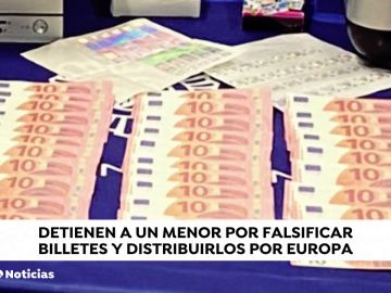 Detienen a un joven por falsificar billetes y venderlos por toda Europa