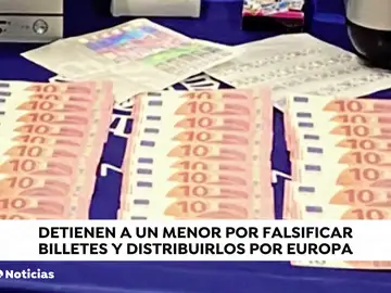 Detienen a un joven por falsificar billetes y venderlos por toda Europa Detienen a un joven por falsificar billetes y venderlos por toda Europa