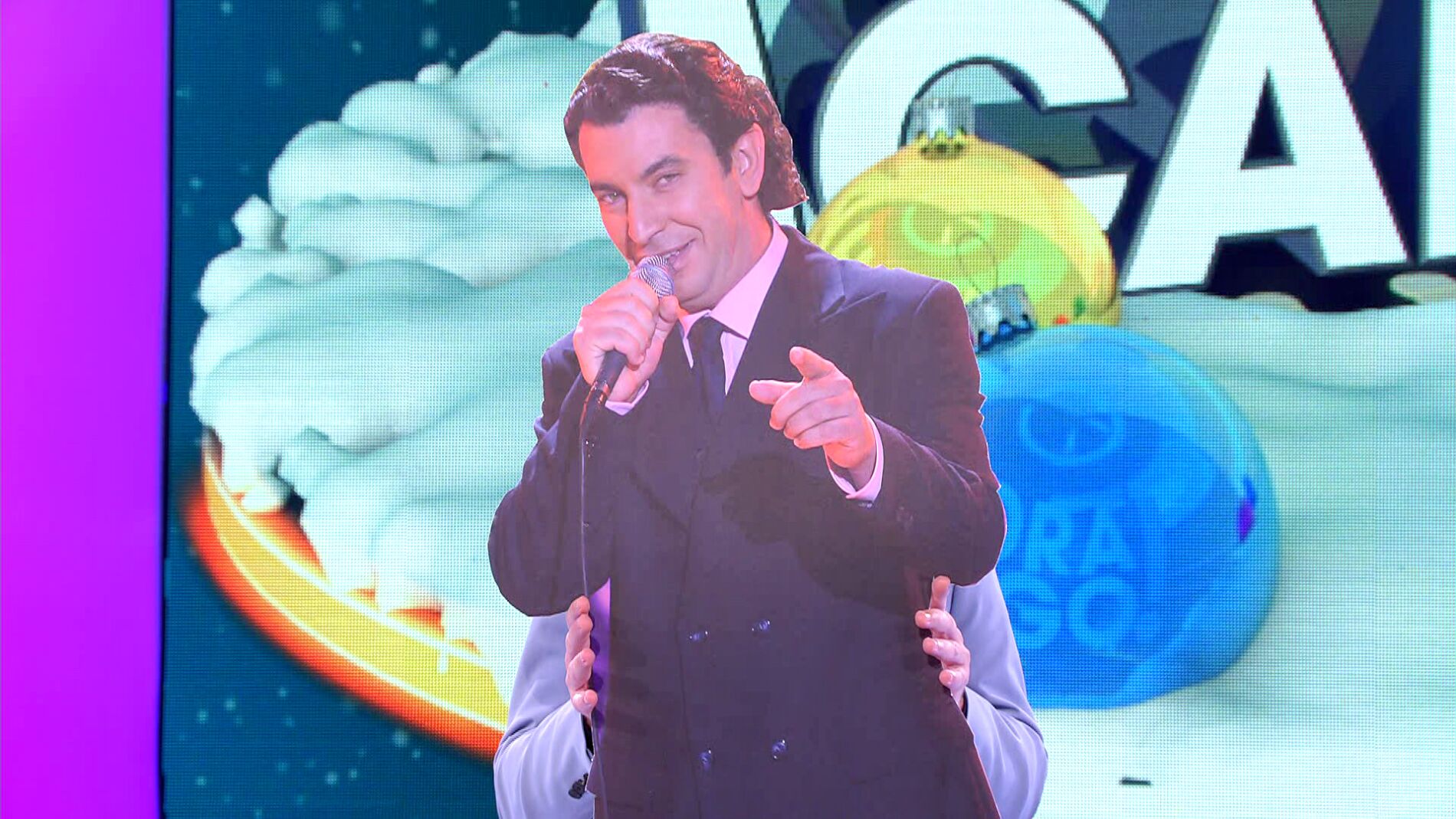 Bert&iacute;n Osborne &lsquo;suple&rsquo; por un d&iacute;a a Arturo Valls como presentador de &lsquo;&iexcl;Ahora caigo!&rsquo; 