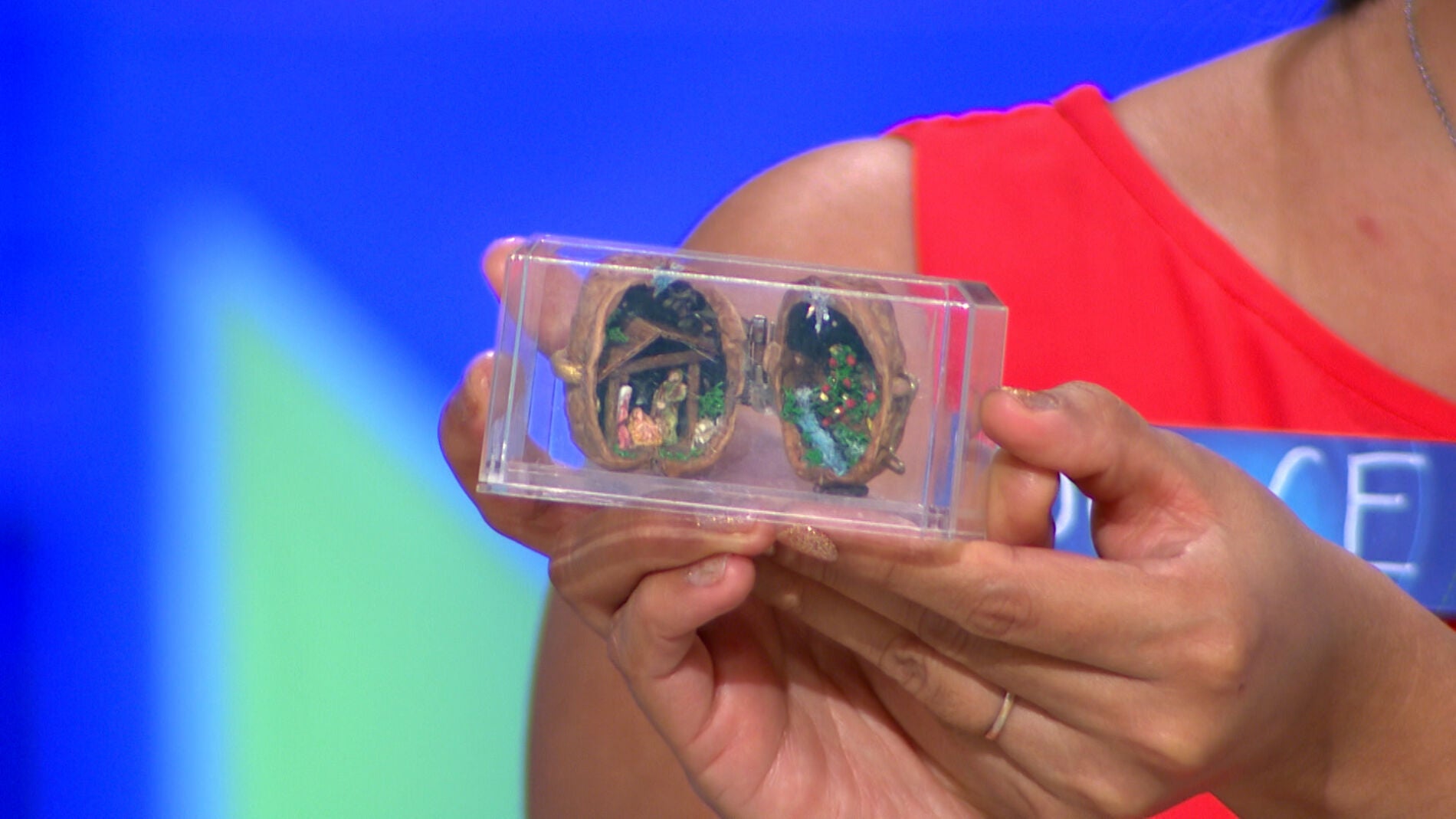 &iexcl;Impresionante! Dulce nos muestra el arte de su amiga de construir un Bel&eacute;n de Navidad dentro de una nuez