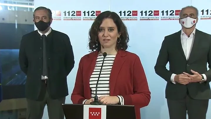 Ayuso visita la Agencia de Seguridad y Emergencias Ayuso visita la Agencia de Seguridad y Emergencias
