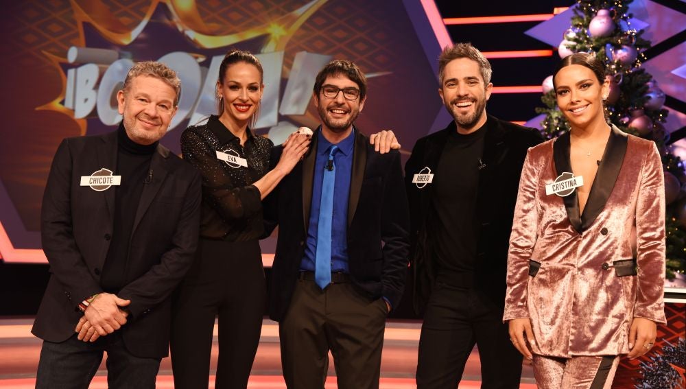 Cristina Pedroche, Alberto Chicote, Eva González y Roberto Leal, invitados de lujo en el especial de Nochebuena de '¡Boom!'