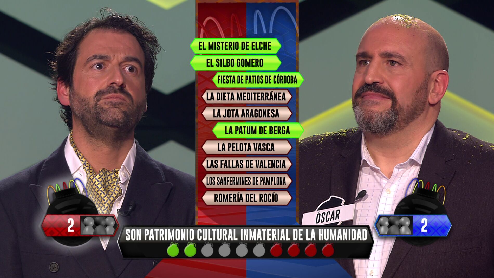 Manolo y &Oacute;scar, rivales y enfrentados en un ajustad&iacute;simo desempate en la bomba estrat&eacute;gica