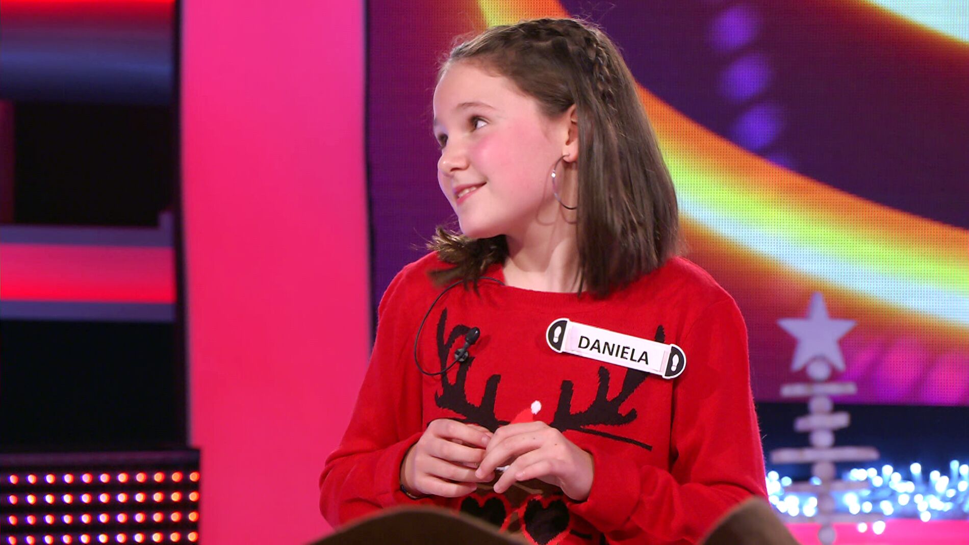 Daniela se enfrenta a la prueba final del especial Navidad de &lsquo;&iexcl;Ahora caigo!&rsquo; para conseguir&hellip; &iexcl;todos los regalos!