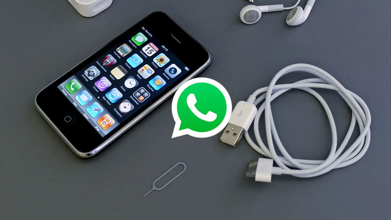 WhatsApp y un iPhone 3GS