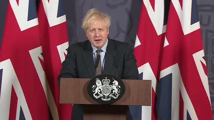 Boris Johnson, a la UE tras el acuerdo comercial: "Seguiremos siendo vuestro aliado y vuestro mercado número uno" Boris Johnson, a la UE tras el acuerdo comercial: "Seguiremos siendo vuestro aliado y vuestro mercado número uno"