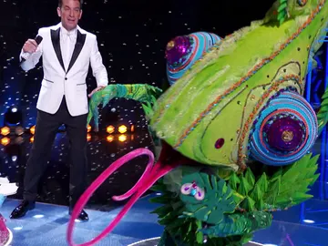 Camaleón, buen rollo y vozarrón cantando 'Feelling good' de Michael Bublé Camaleón, buen rollo y vozarrón cantando 'Feelling good' de Michael Bublé