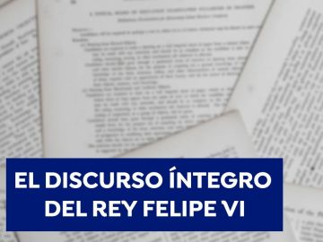 Discurso íntegro de Felipe VI