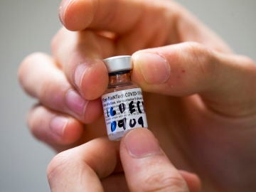 Una dosis de la vacuna desarrollada por Pfizer y BioNTech.
