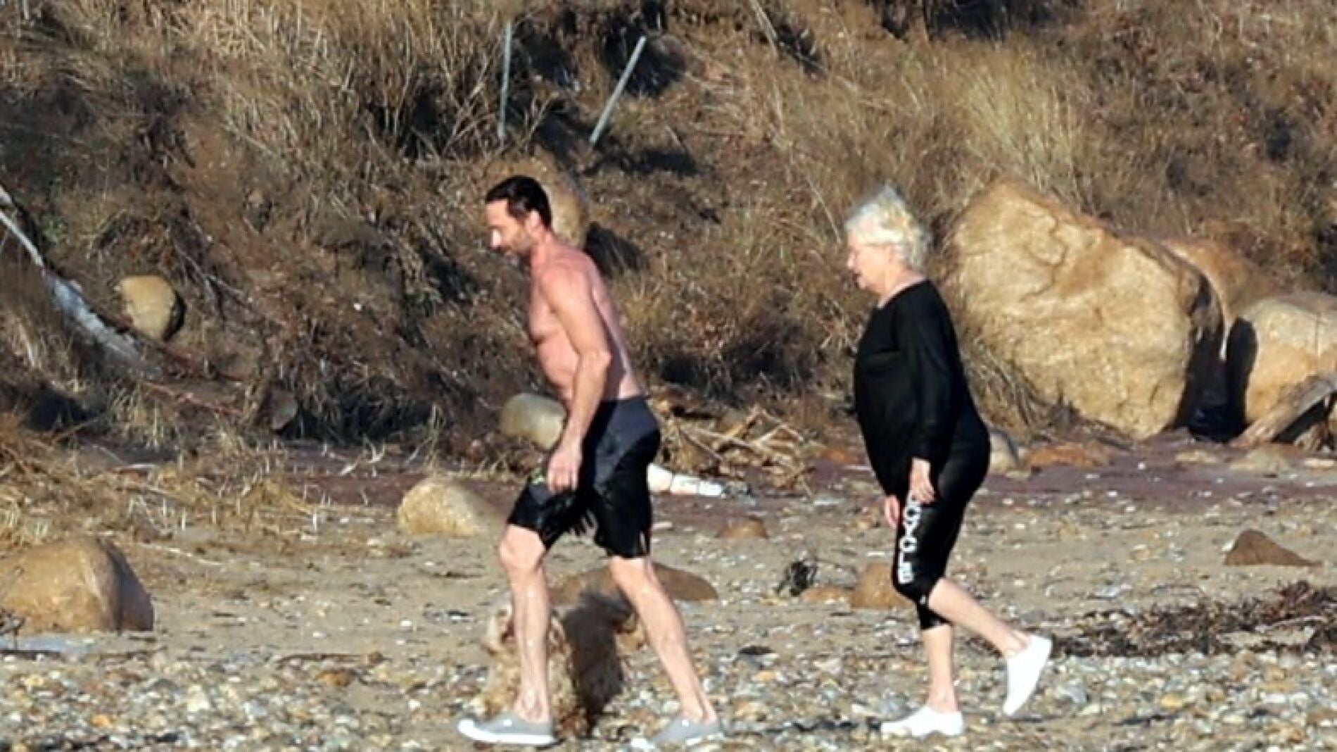 Hugh Jackman y su mujer, Deborra-Lee Furness