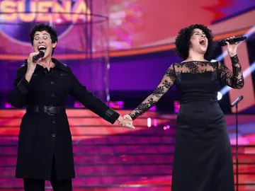 Nina se rinde ante el talento de Cristina Ramos y juntan sus voces con Arnau Vilà al piano: “Me he emocionado mucho” Nina se rinde ante el talento de Cristina Ramos y juntan sus voces con Arnau Vilà al piano: “Me he emocionado mucho”