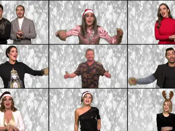 El original villancico de los concursante para felicitar la Navidad en ‘Tu cara me suena’ El original villancico de los concursante para felicitar la Navidad en ‘Tu cara me suena’