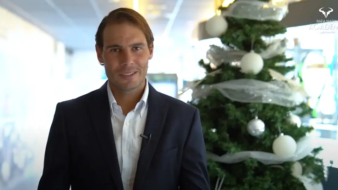 La felicitaci&oacute;n de Navidad de Rafa Nadal