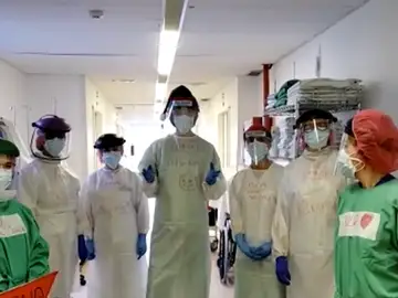 Navidad 2020 en hospitales de España Navidad 2020 en hospitales de España