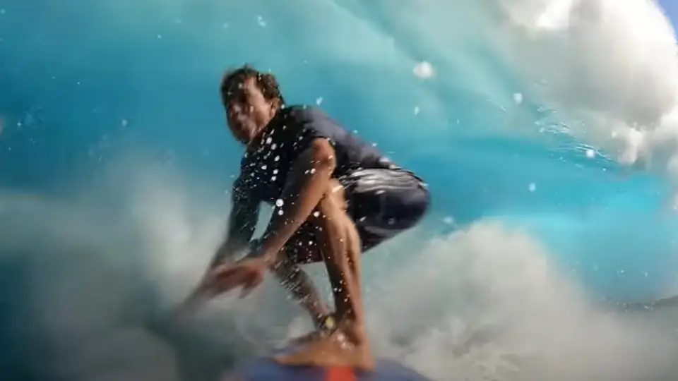 Kai Lenny surfeando en Jaws Kai Lenny surfeando en Jaws