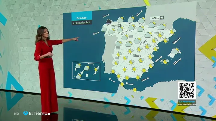 La semana acaba con seis comunidades en alerta por el fuerte viento y olas de hasta 10 metros