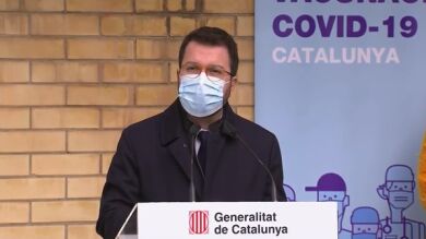 Primera vacuna del coronavirus en Cataluña: 
