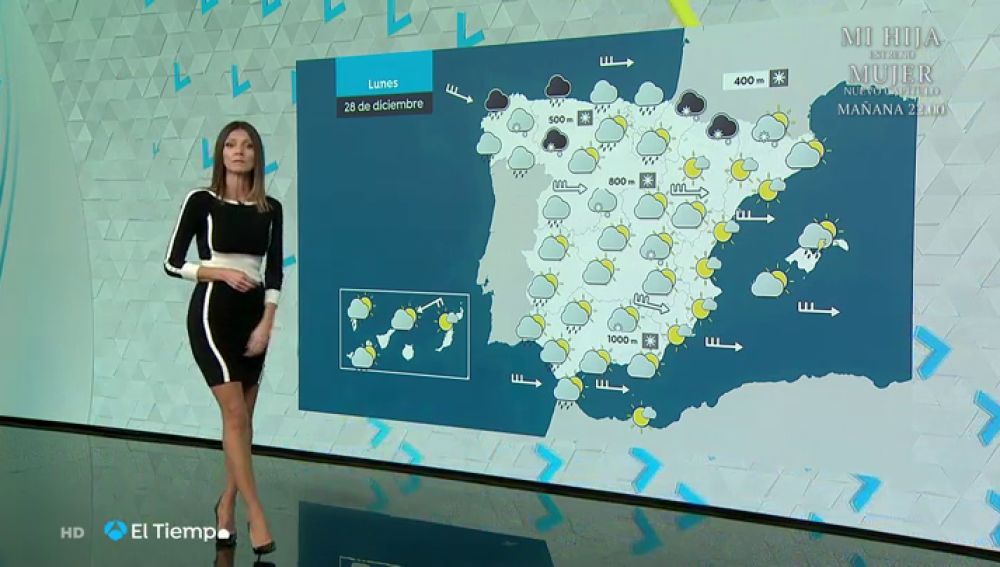 Alerta roja en Galicia, Asturias y Cantabria por oleaje coincidiendo con el comienzo de un nuevo frente frío