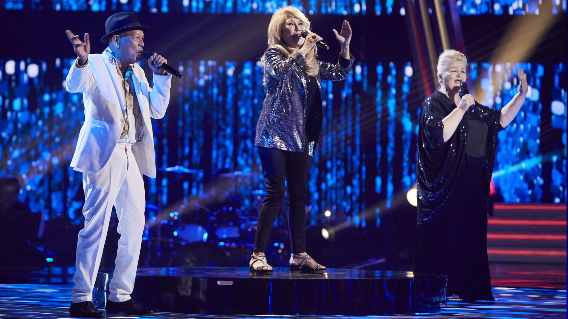 Helena Bianco canta al lado de Nico Fioole y Naida Abanovich un fant&aacute;stico &lsquo;Medley&rsquo; en la Gran Final de &lsquo;La Voz Senior&rsquo;