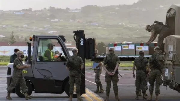 Militares en Tenerife
